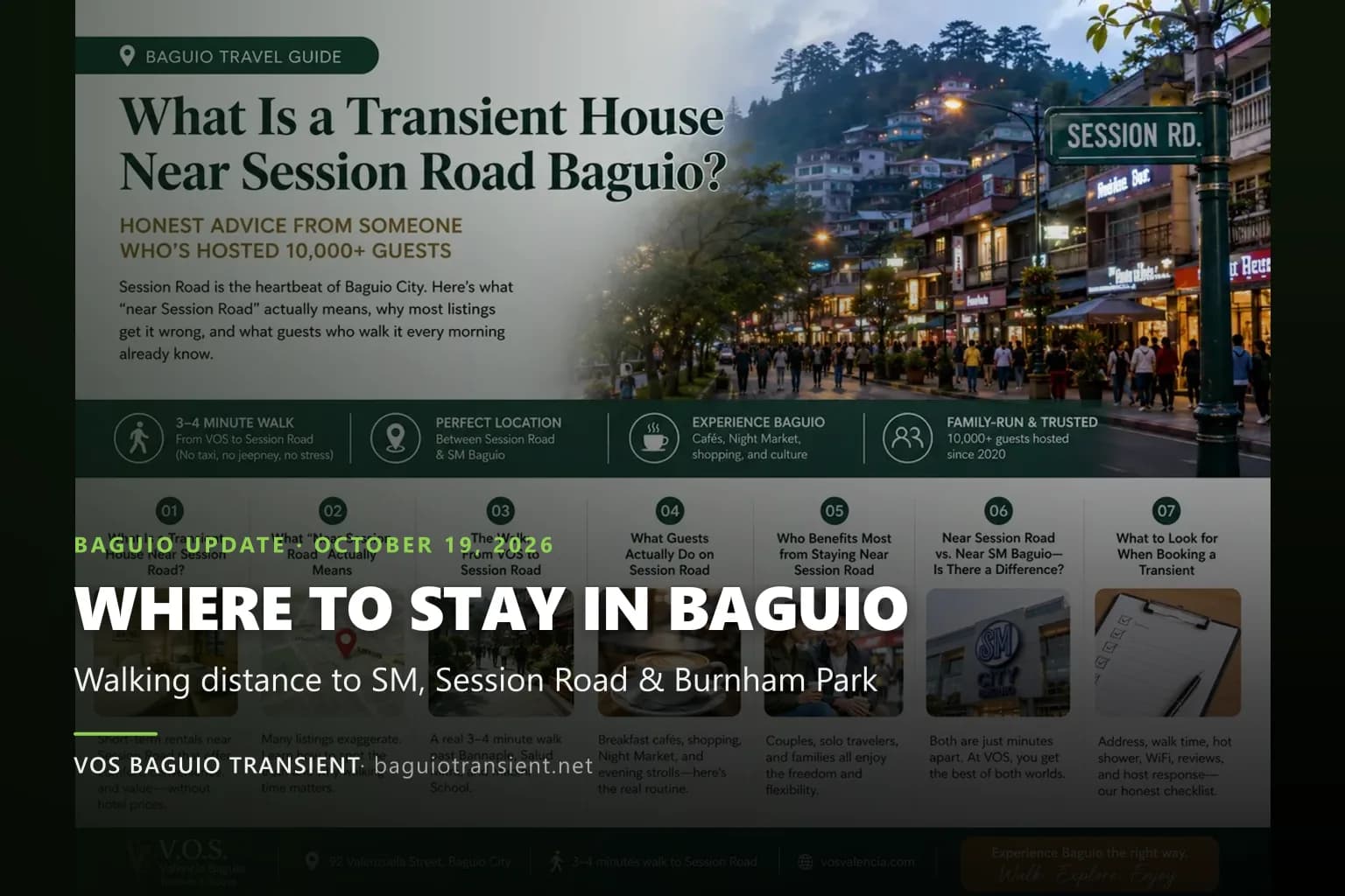 Where to Stay in Baguio (Oct 2026): Walking Distance to SM, Session Road & Burnham Park + New Tourist Spots