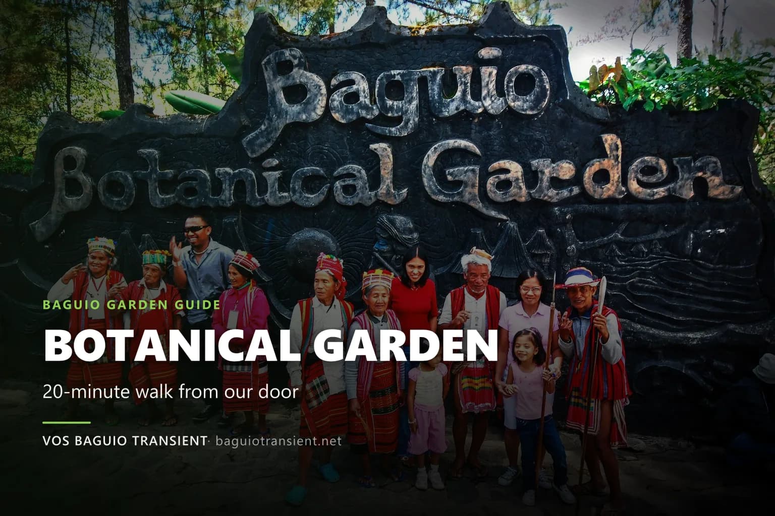 Baguio Botanical Garden Guide — 20 Minutes on Foot From Our Door
