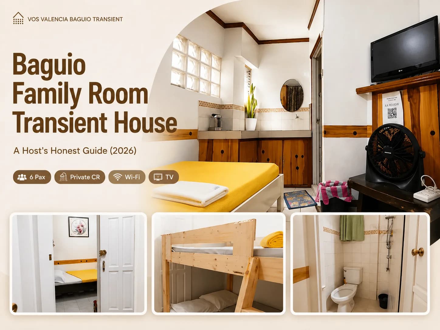 Baguio Family Room Transient House — A Host's Honest Guide (2026)