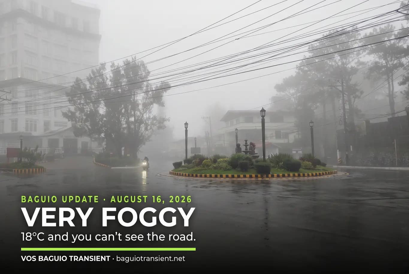 Baguio Is Very Foggy Right Now — What to Do and What to Skip