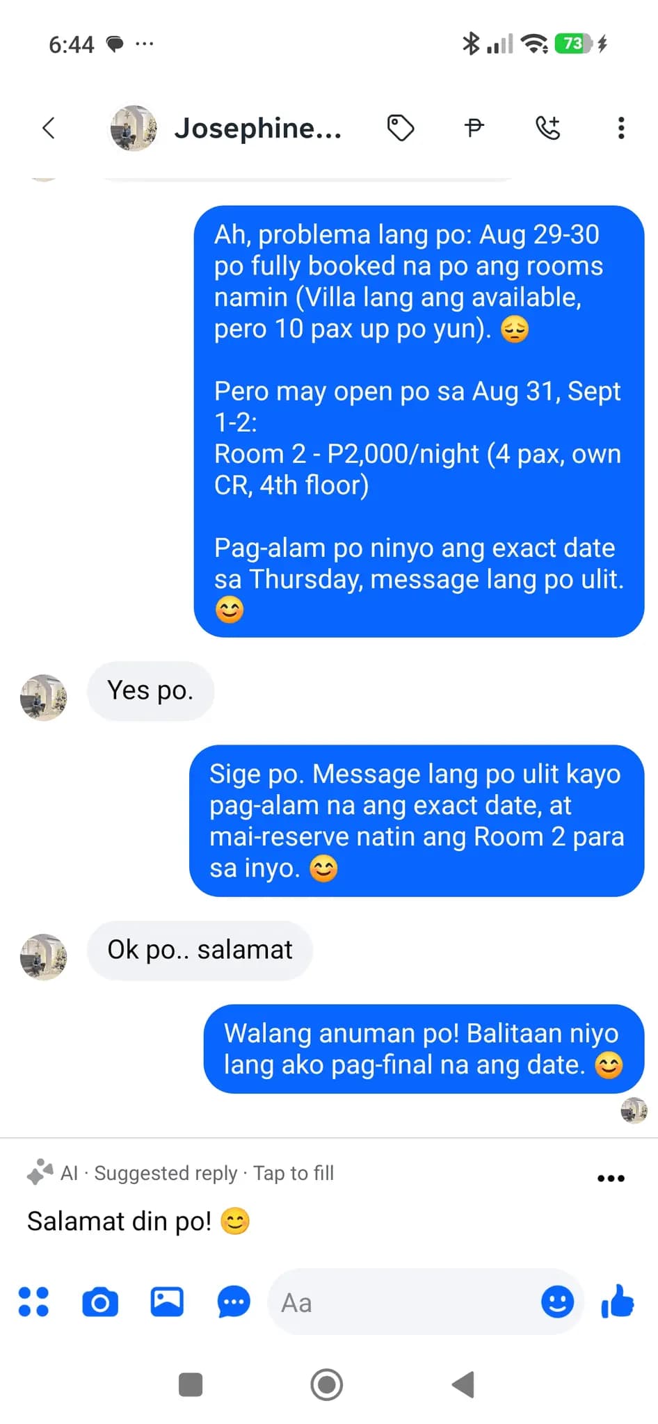 A Real Conversation, Start to Finish