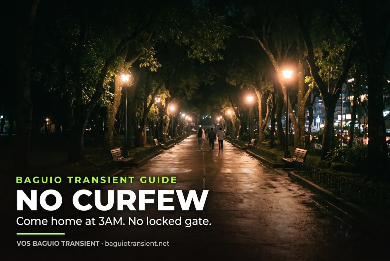 Transient House in Baguio with No Curfew — What It Actually Means