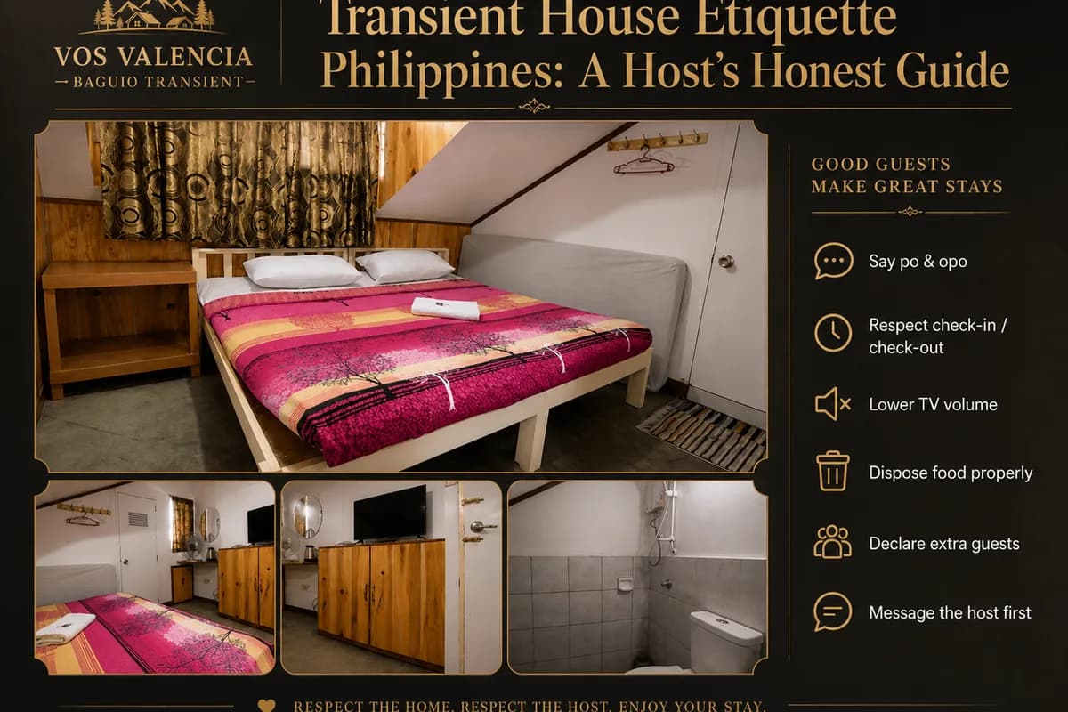 Transient House Etiquette Philippines: A Host's Honest Guide