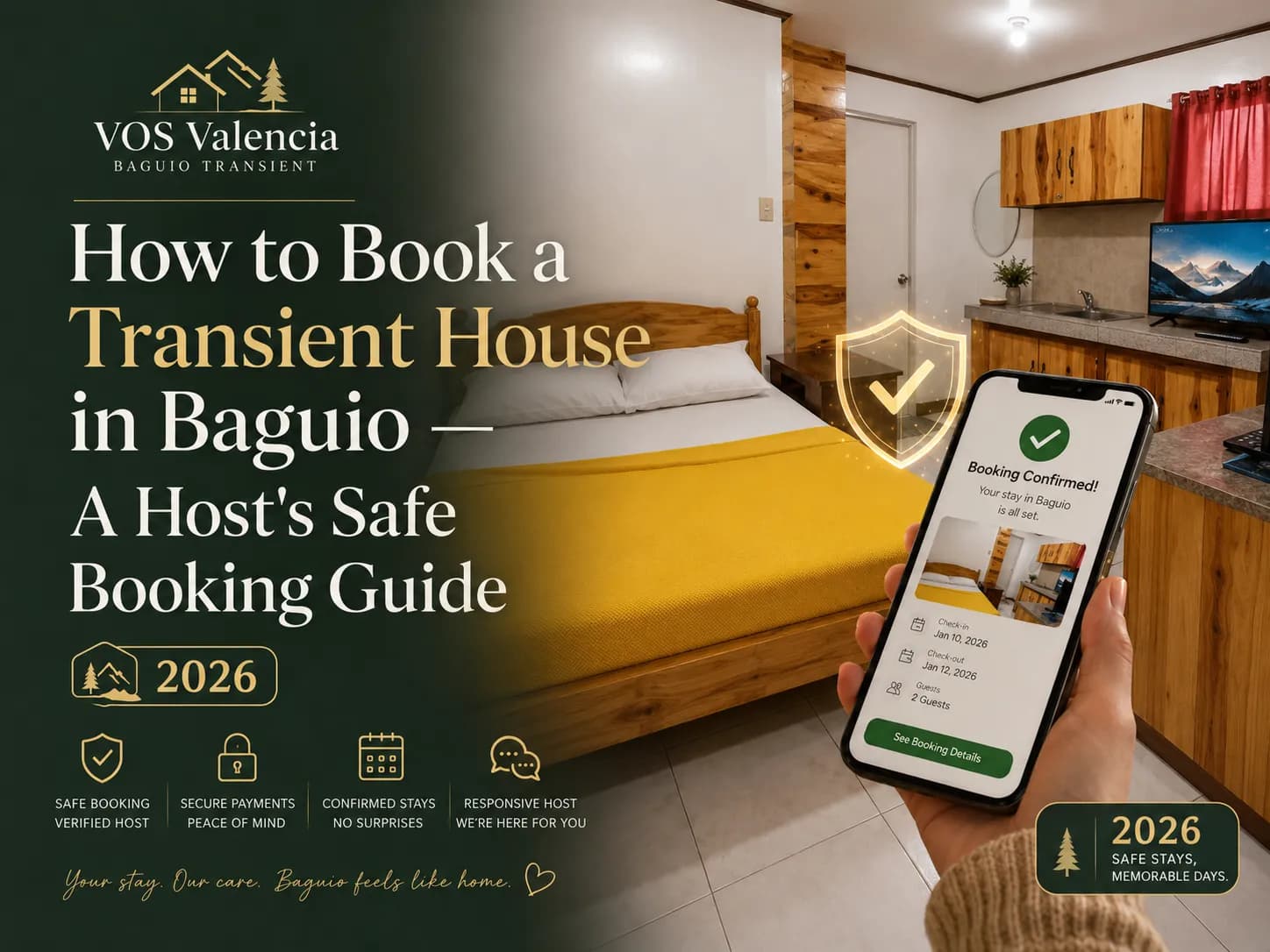 How to Book a Transient House in Baguio — A Host's Safe Booking Guide (2026)