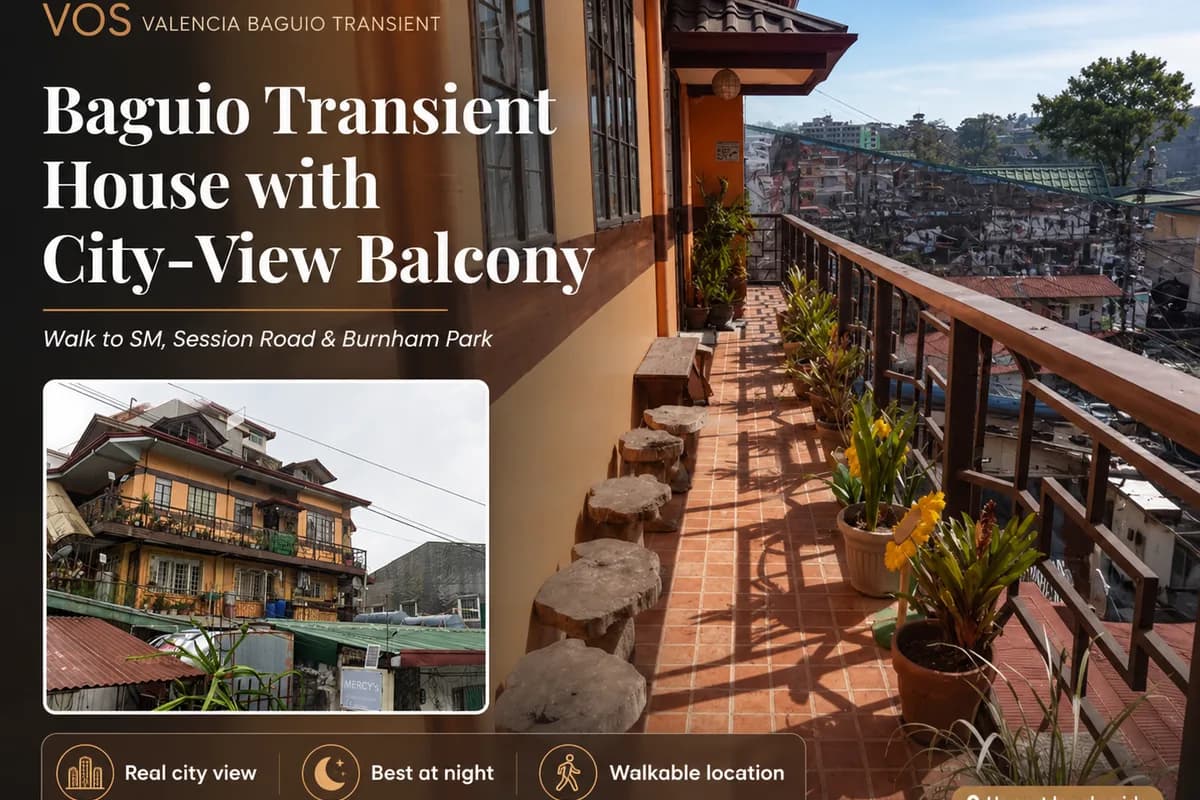 Transient House Baguio With City View Balcony: An Honest Local's Guide