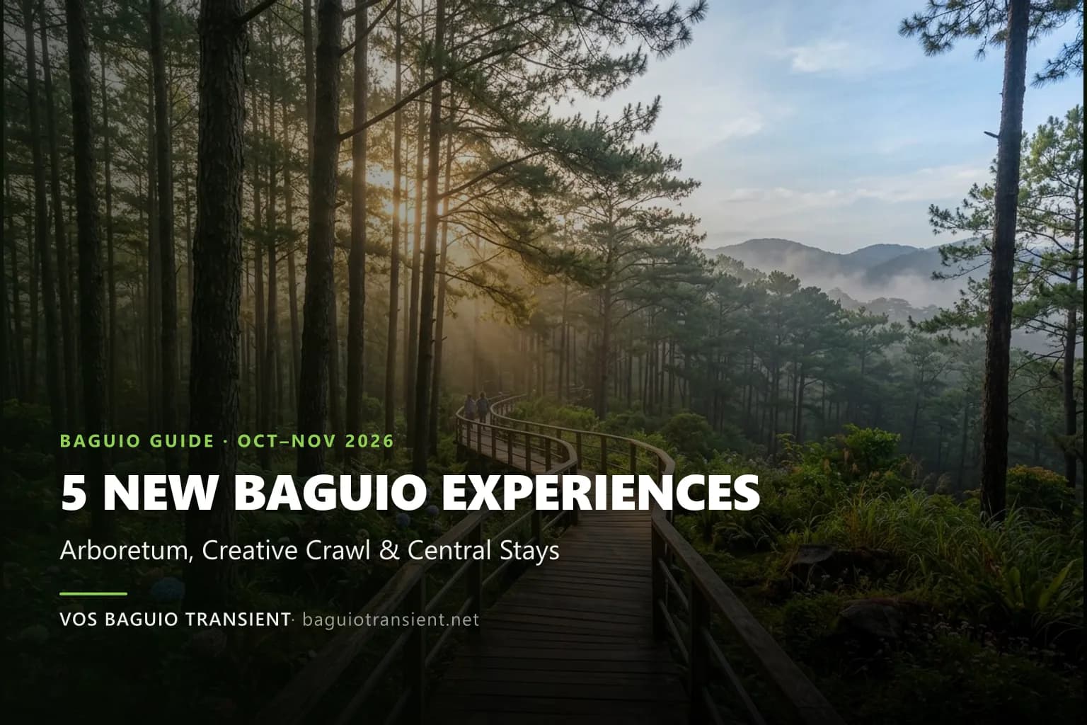 5 New Ways to Experience Baguio (Oct–Nov 2026 Local Guide)